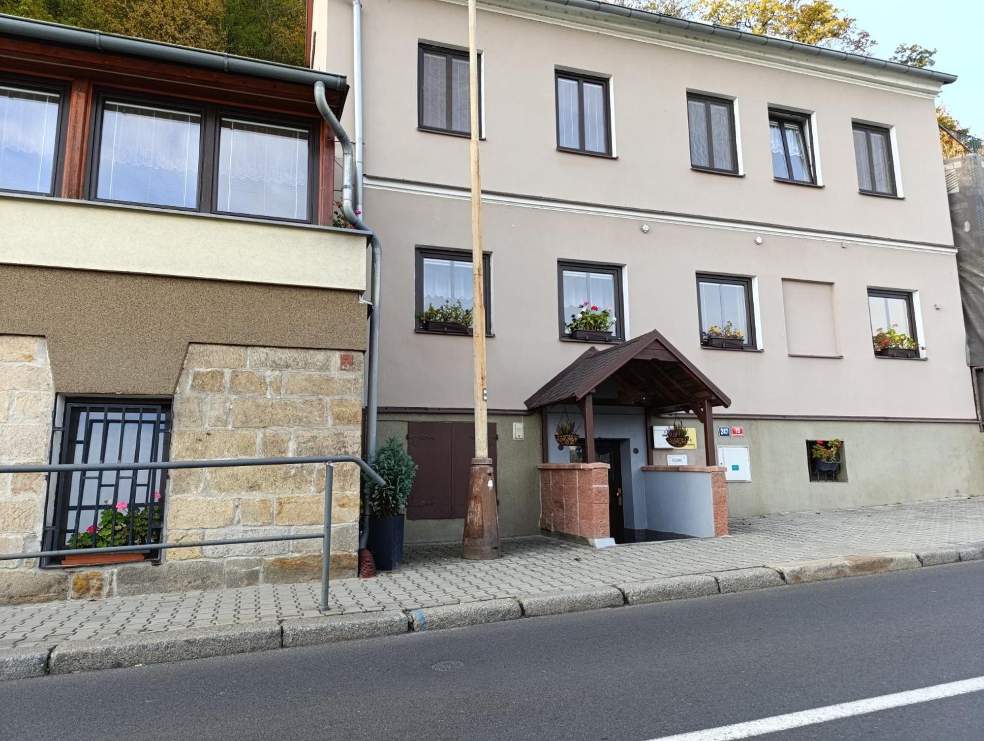 Apartamento U Bocmana S Vyhledem Na Zamek A Labe Decin Exterior foto