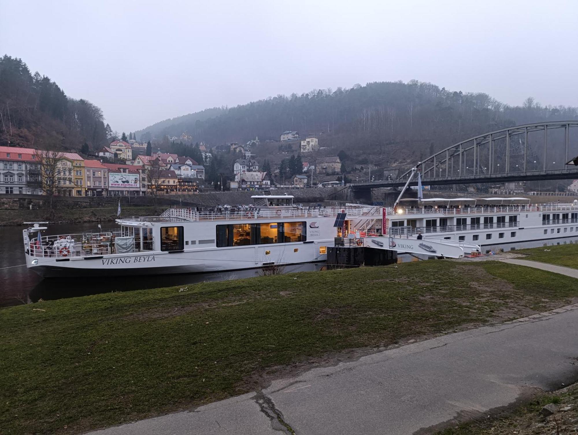 Apartamento U Bocmana S Vyhledem Na Zamek A Labe Decin Exterior foto