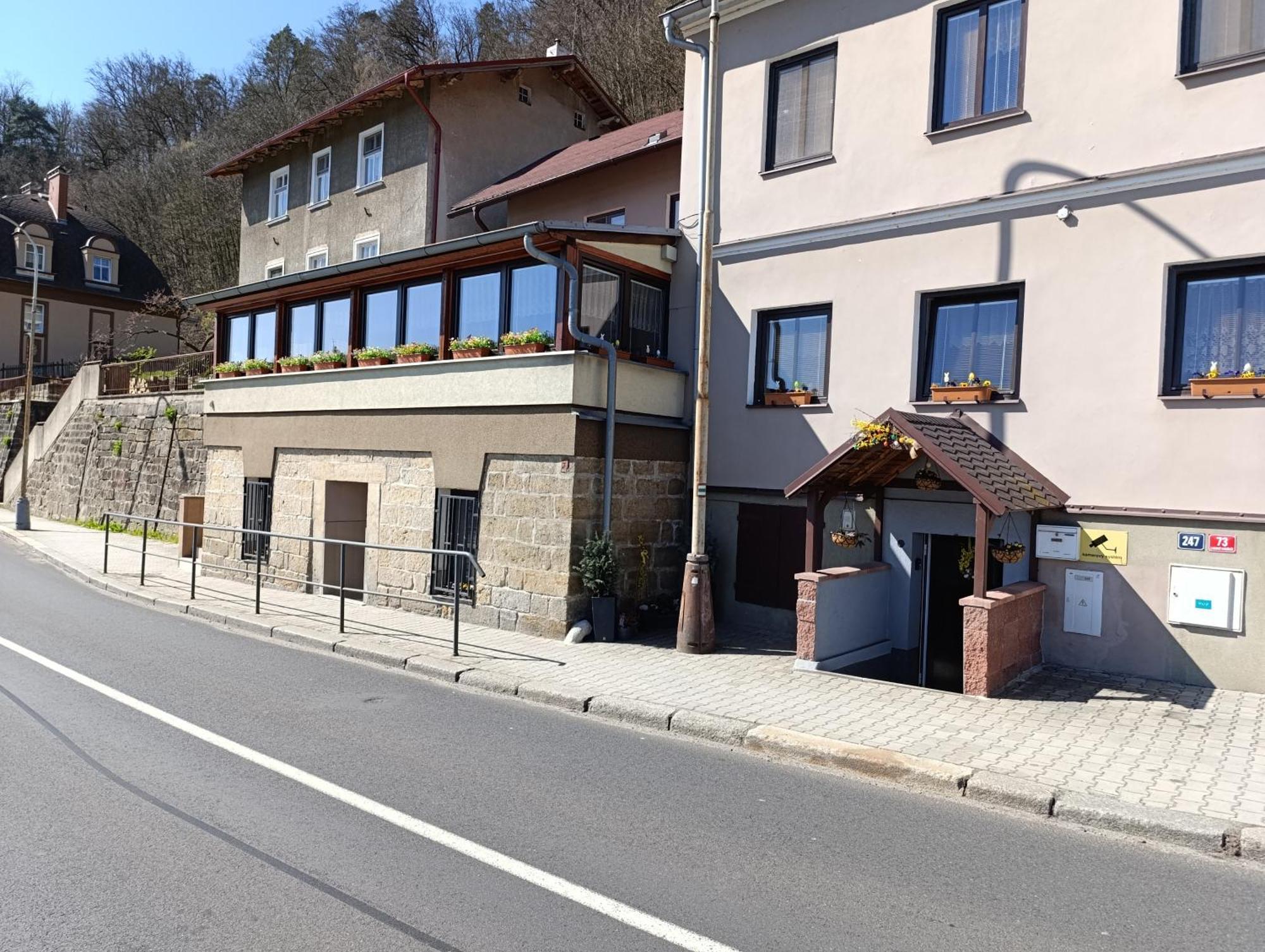 Apartamento U Bocmana S Vyhledem Na Zamek A Labe Decin Exterior foto